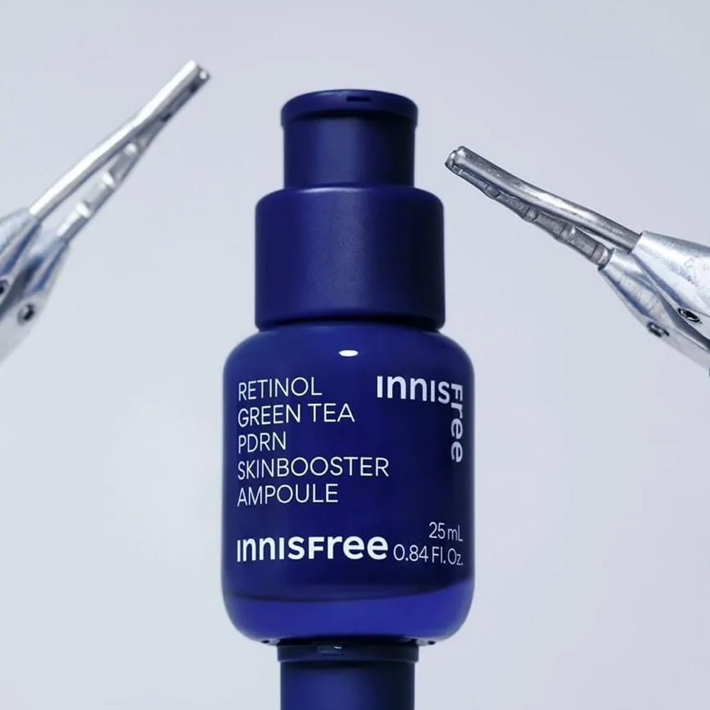INNISFREE Retinol Green Tea PDRN Skinbooster Ampoule Review